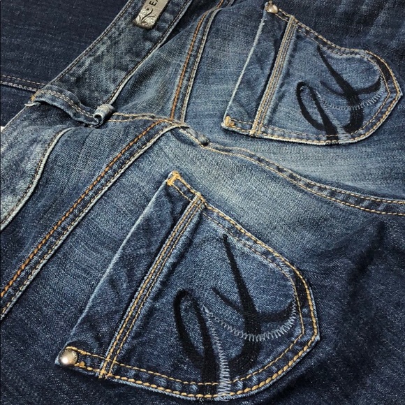 Express Low Rise Bootcut Jeans - Y2K - Picture 7 of 7